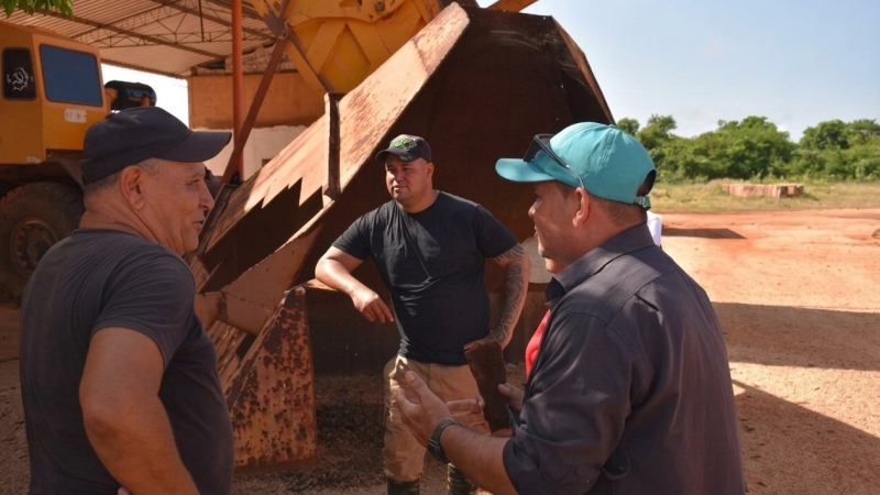 Planta de áridos en Jiquí, motor de empleo y producción agrícola diversificada